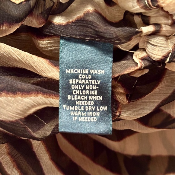 Ralph Lauren Zebra Print Tunic - Black and Cream - Picture 5 of 8